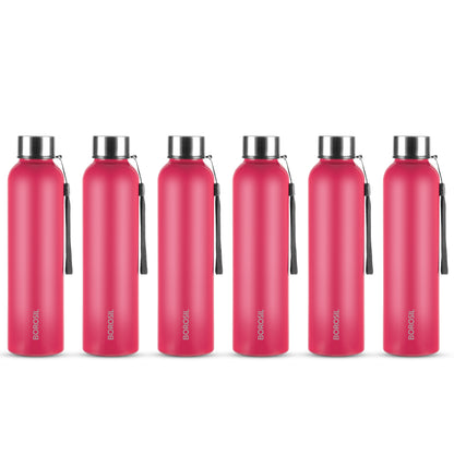Laguna SS Single Wall Bottle Set, Red