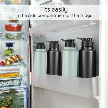 SipFresh Stainless Steel Single Wall Bottle, Mint