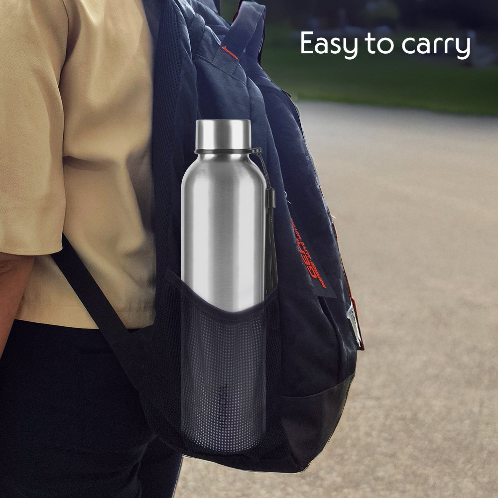 Borosil Laguna SS Bottle, 1L