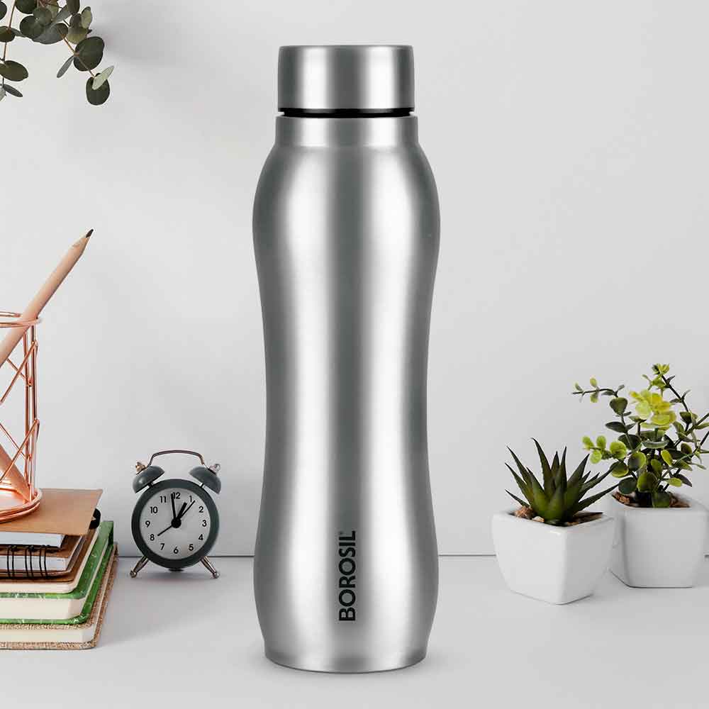 Borosil Chillmate Single Wall Bottle, 740ml