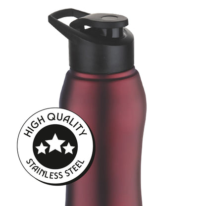 Grip n Sip Single Wall Bottle, Maroon