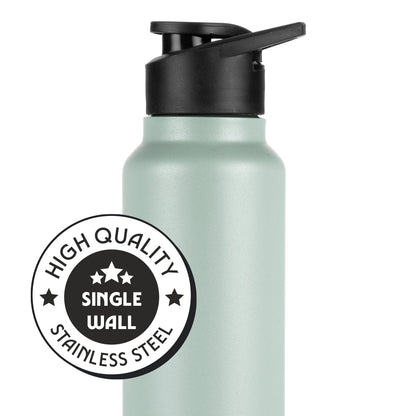 SipFresh Stainless Steel Single Wall Bottle, Mint