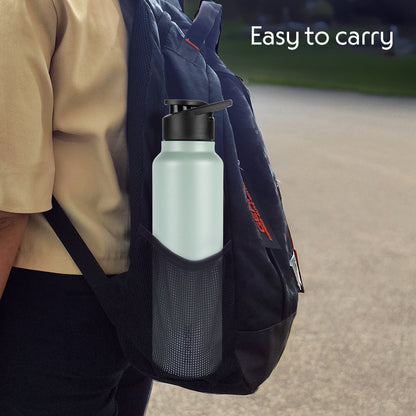 SipFresh Stainless Steel Single Wall Bottle, Mint