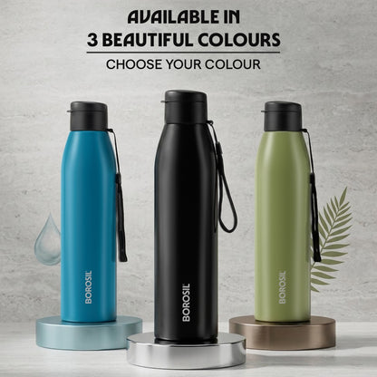 Glint Single Wall Bottle, Blue