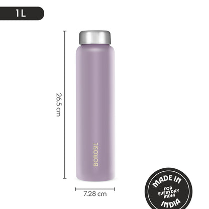 Apex Single Wall Water Bottle Set in Teal Blue, Yellow, and Lavender