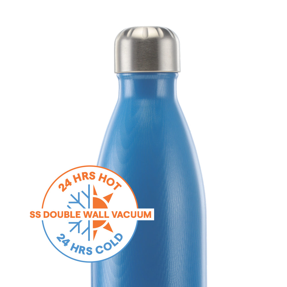 Bolt Vacuum Insulated Bottle, Electric Blue