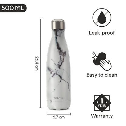 Bolt Vacuum Insulated Bottle, Quartz