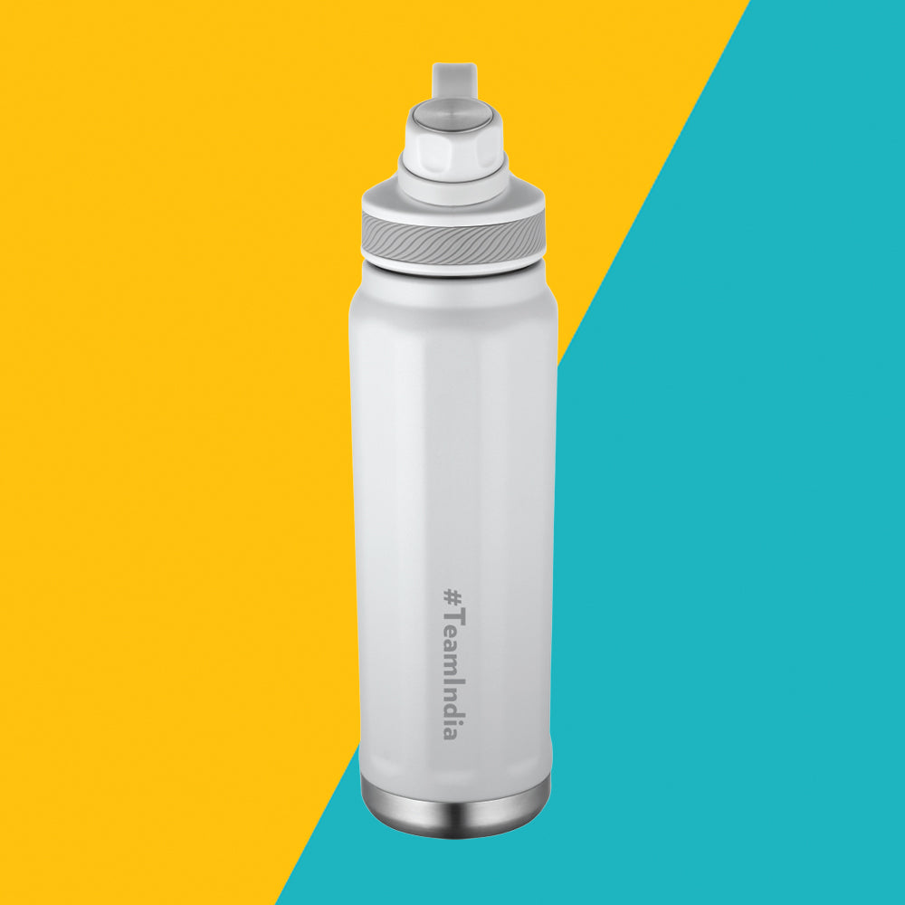 Borosil SportSip Slate Gray Personalise, 710ml
