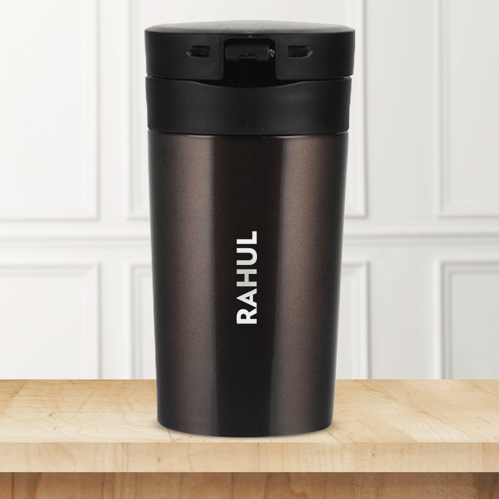 Personalised Coffeemate Insulated Mug, Mocha