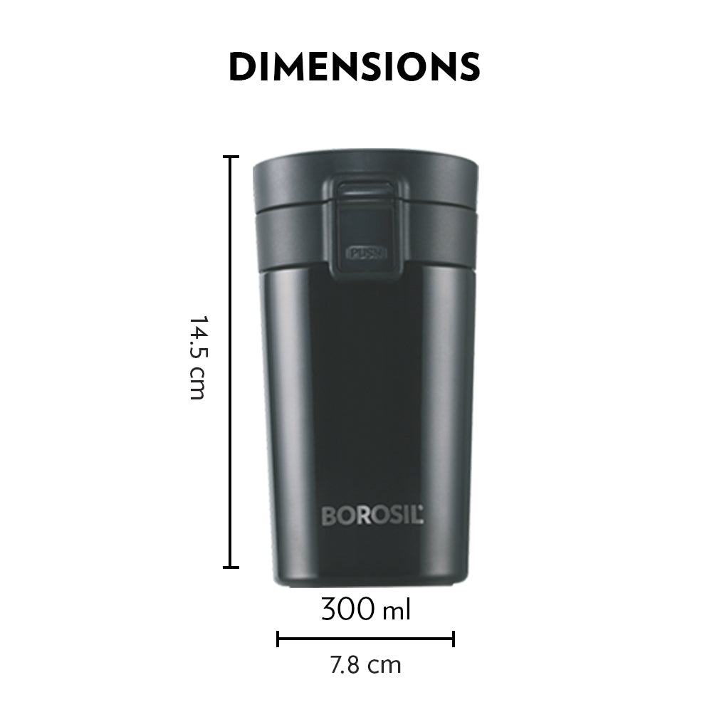 Borosil Coffeemate Insulated Mug - Personalise