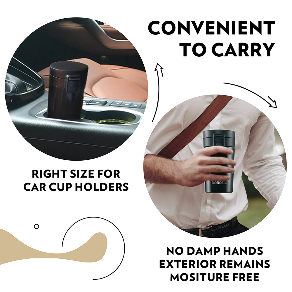 Borosil Coffeemate Insulated Mug - Personalise