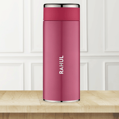 Borosil Travelsmart Pink Personalise, 360ml