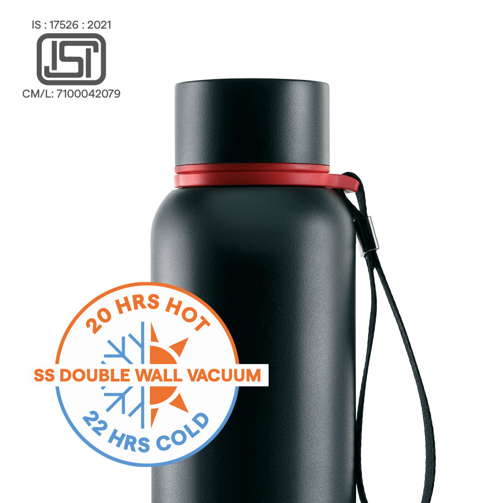 Trek Double Wall Bottle, Black