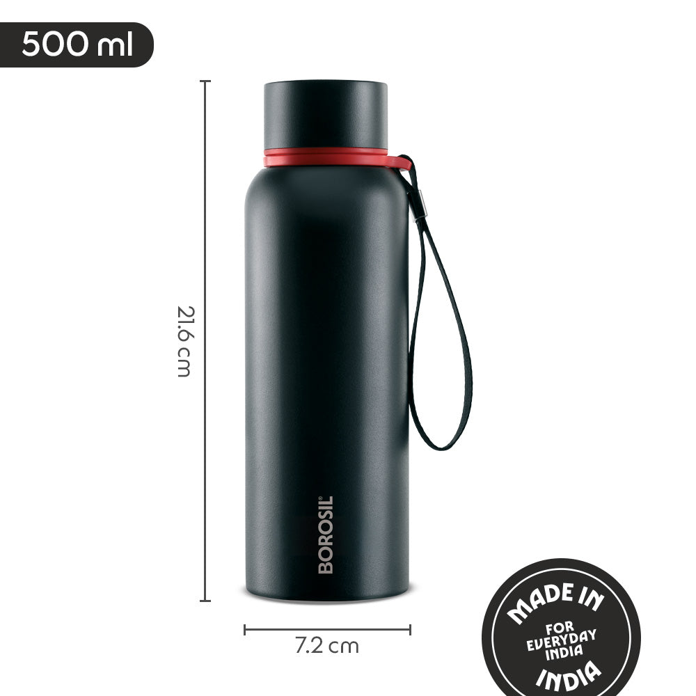 Trek Double Wall Bottle, Black