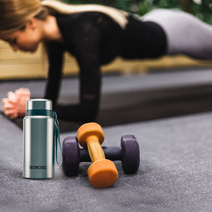 Thermo Flask Steel Natural Water Bottle