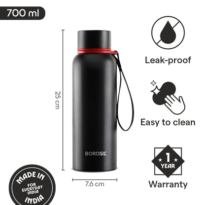 Trek Double Wall Bottle, Black