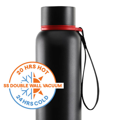 Trek Vacuum Insulated Bottle, Black
