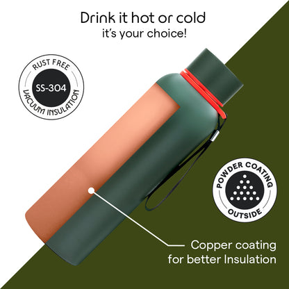 Trek Double Wall Bottle, Green