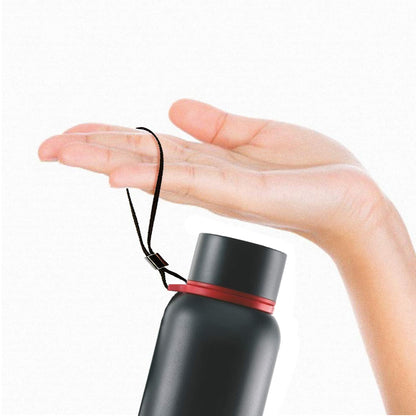 Personalised Trek Double Wall Bottle, Black