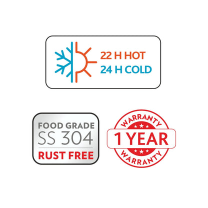 Personalised Trek Double Wall Bottle, Green