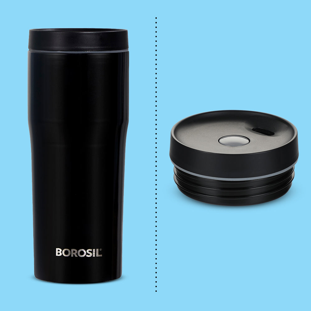 Spare Lid For Hike Tumbler 500ml, Black