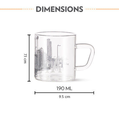 Roma Glass Mug Set-Discontinued