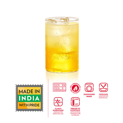 Borosil Vision Glass, Set of 6, 295ml