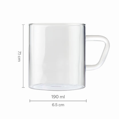 Borosil Vision Classic Mug Set