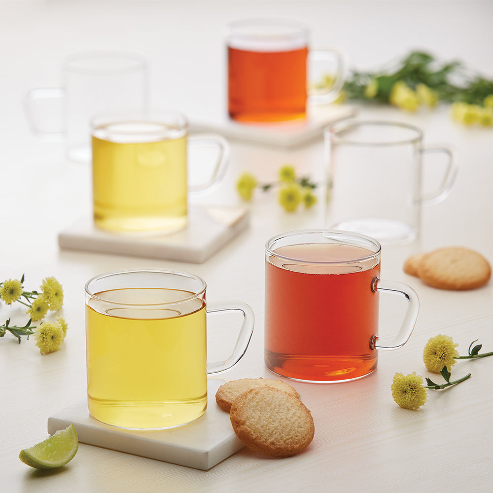 Borosil Vision Classic Mug Set, 190ml x 6