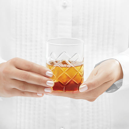 Borosil Crown Whiskey Glass