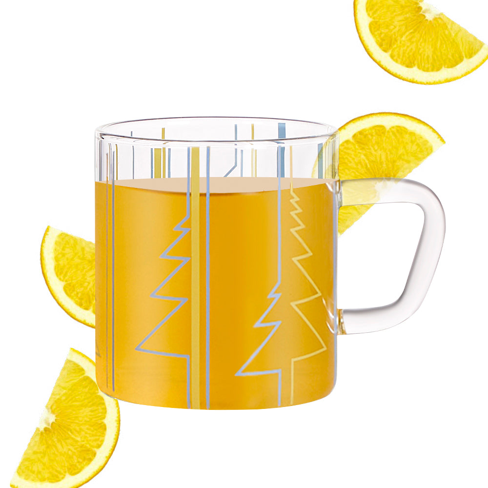 Borosil Sintra Classic Glass Mug Set