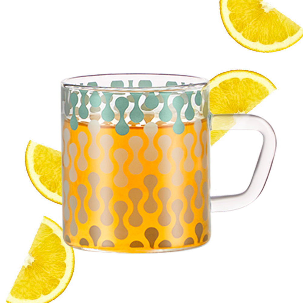 Borosil Vista Classic Glass Mug Set