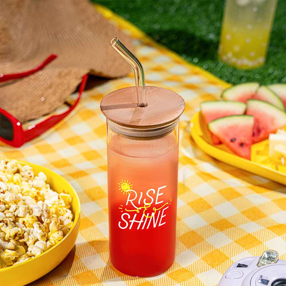 Borosil Brio and Rise & Shine Punch Glasses, Set of 2