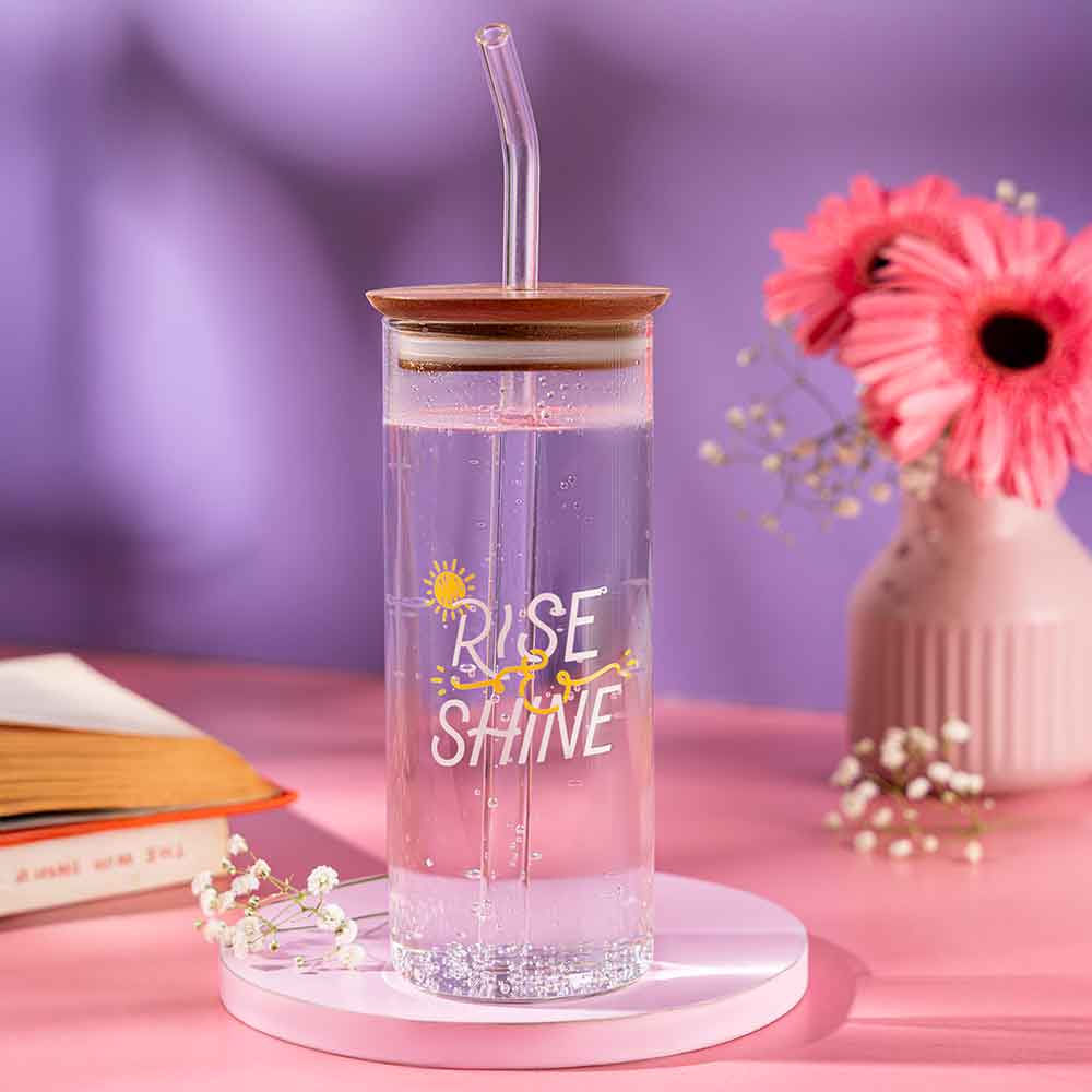 Borosil Brio and Rise & Shine Punch Glasses, Set of 2