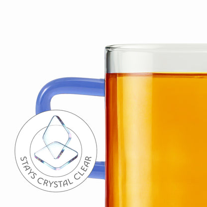 Borosil Blue Vision Classic Mug Set