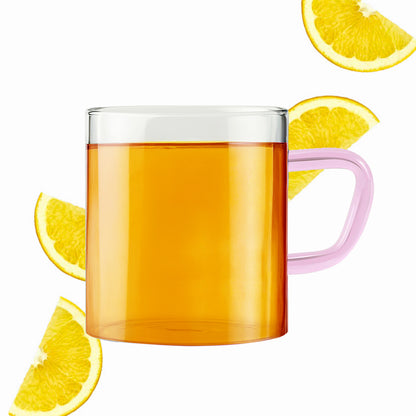 Borosil Pink Vision Classic Mug Set