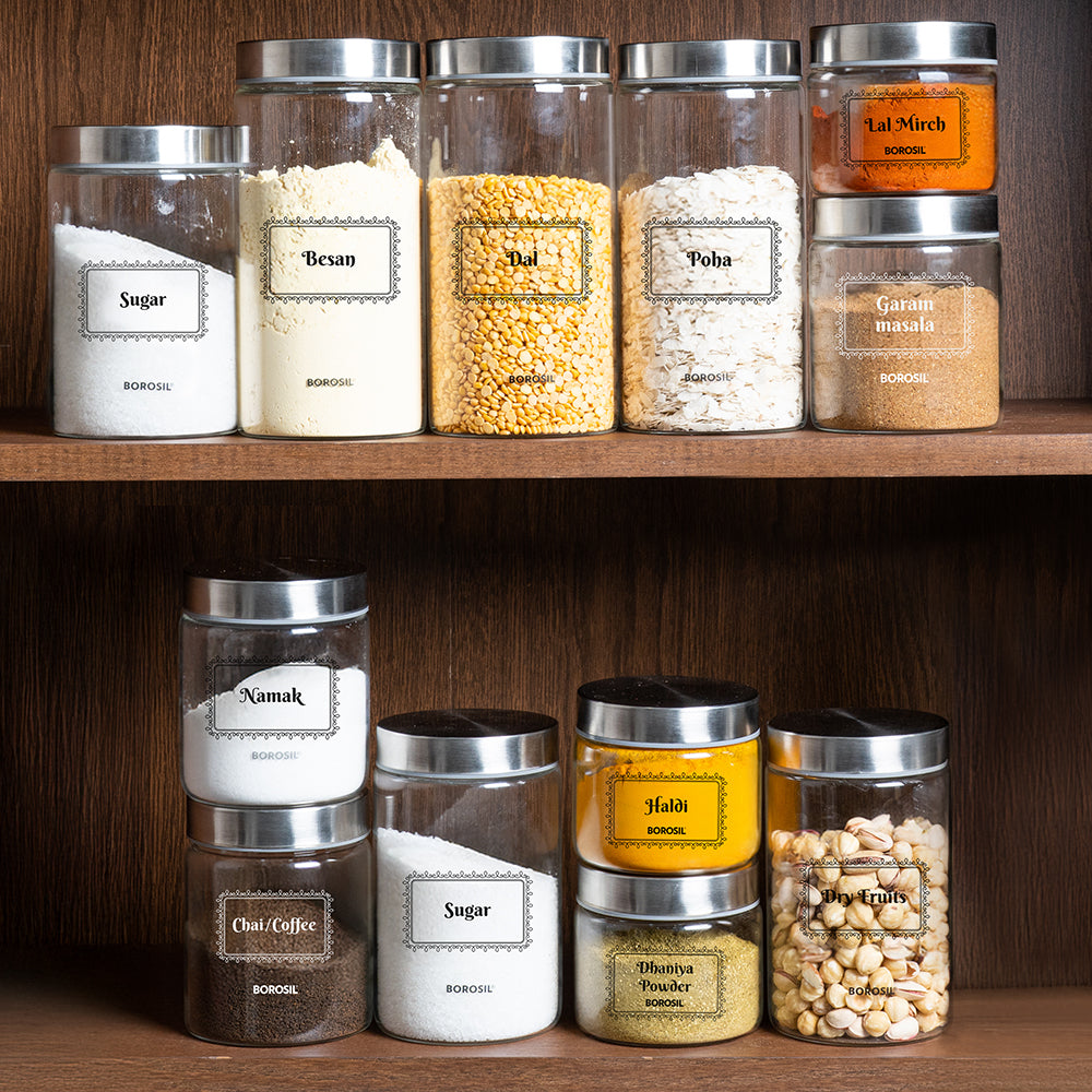 Endura Airtight Glass Jar Set