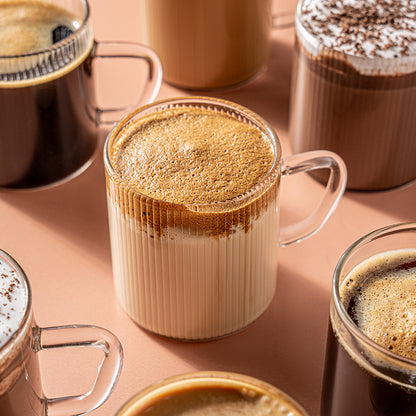 Borosil Vision Fluted Classic Mug Set