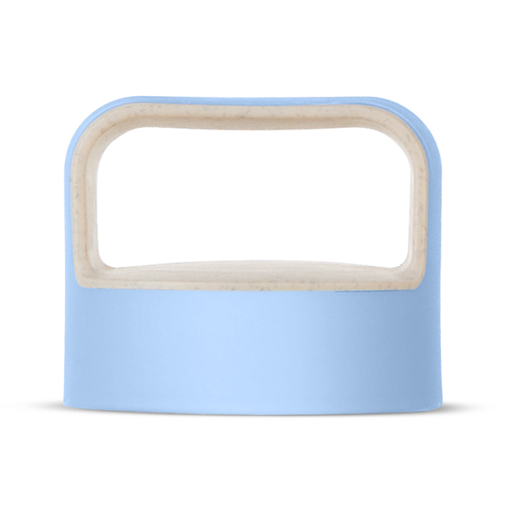 Husk Lid For Glass Bottles Wide Mouth, Blue