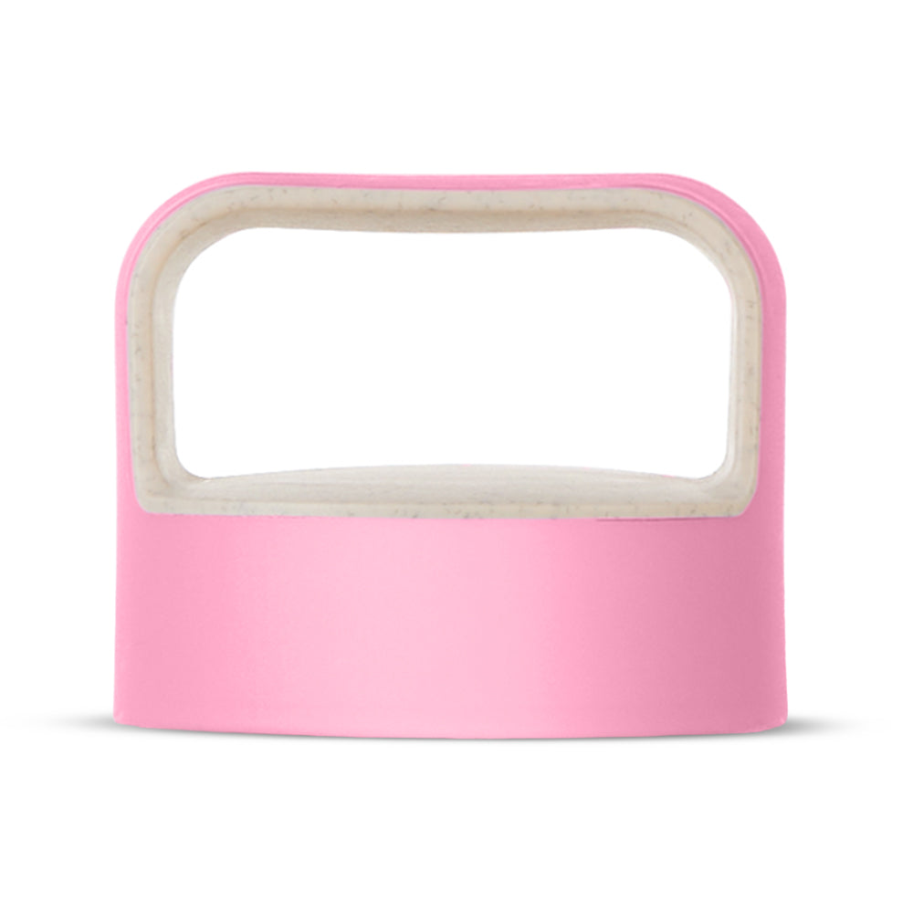 Husk Lid For Glass Bottles Wide Mouth, Pink