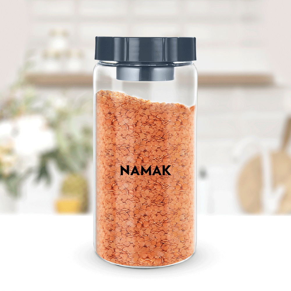 Endura EasyScoop Airtight Glass Jar, Personalise