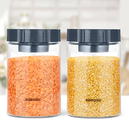 Endura Easyscoop Airtight Glass Jar with PP Lid