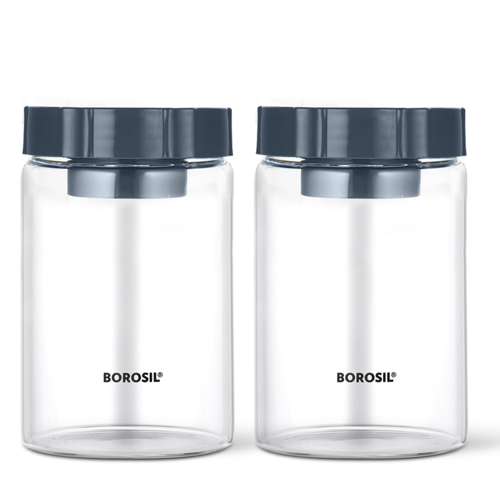 Endura Easyscoop Airtight Glass Jar with PP Lid
