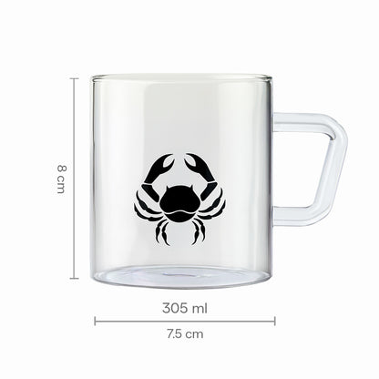 Borosil Zodiac Classic Mug, Cancer