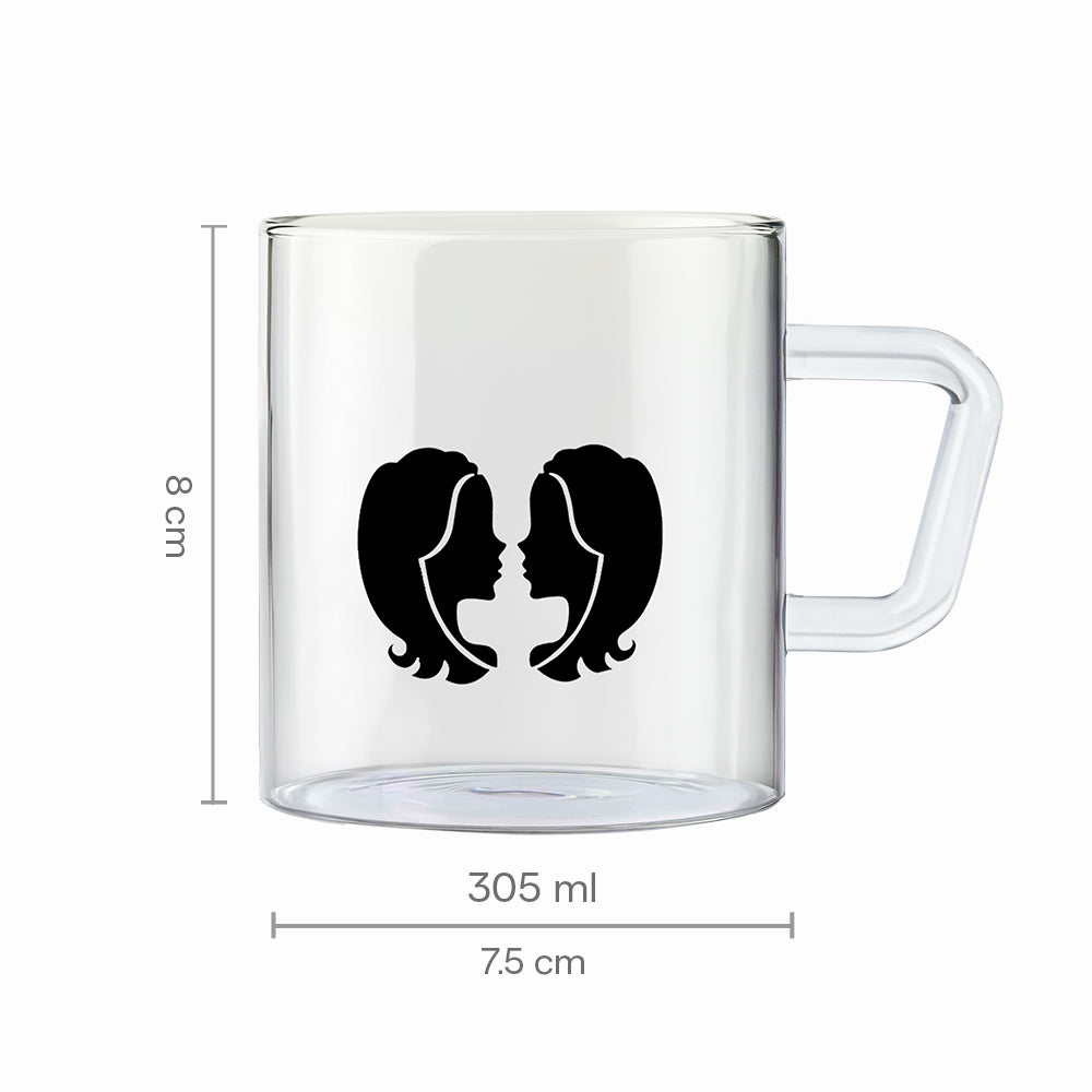Borosil Zodiac Classic Mug-Gemini, 305ml