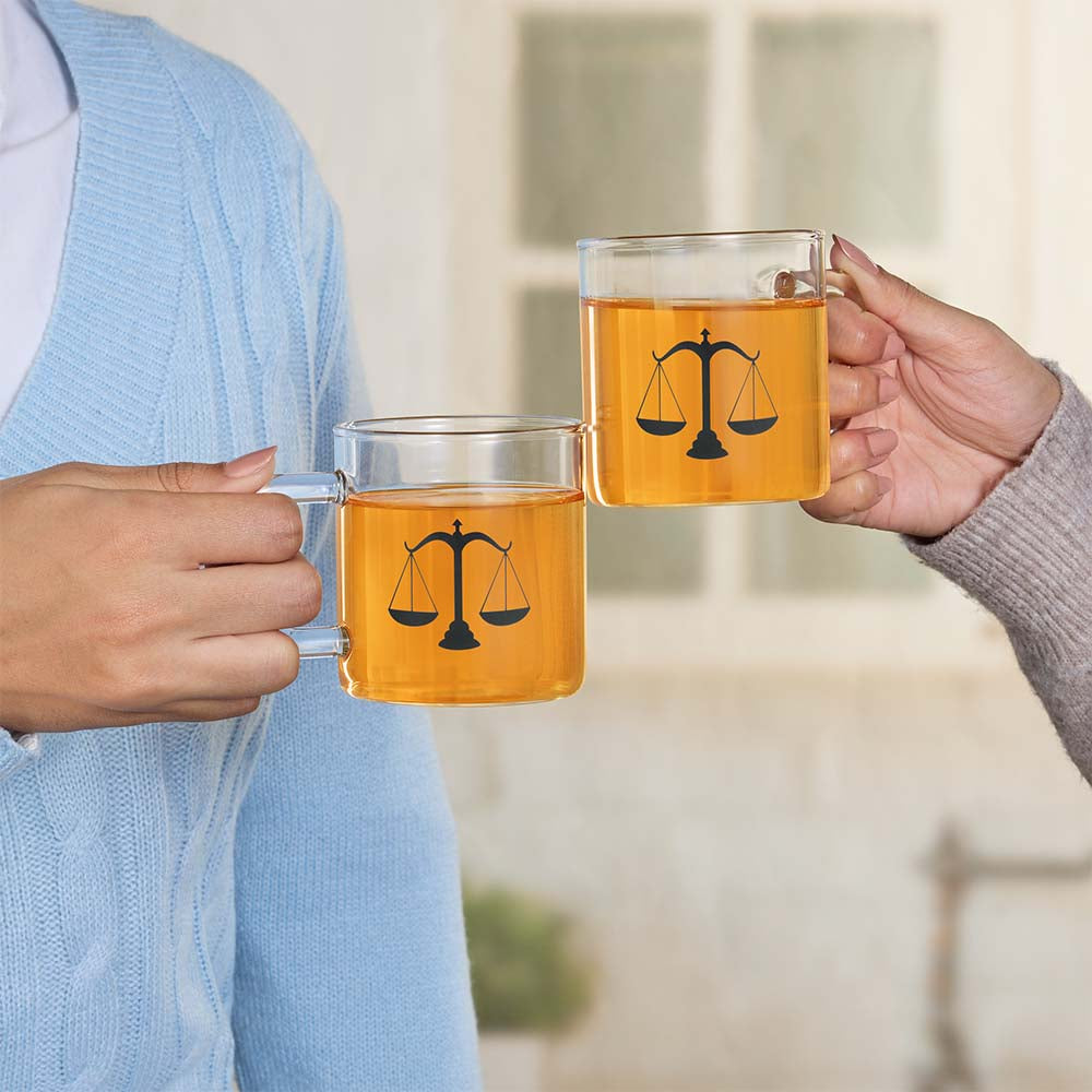 Borosil Zodiac Classic Mug-Libra, 305ml