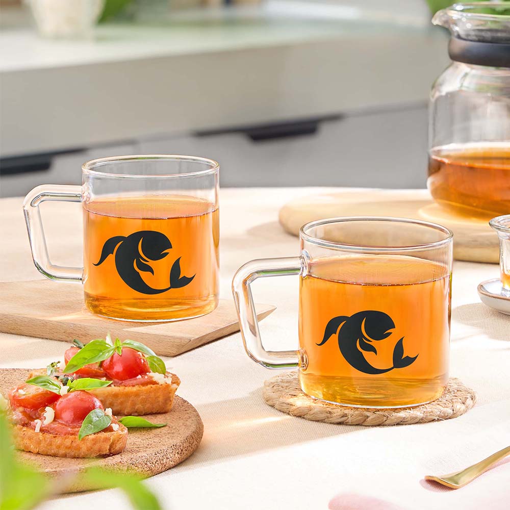 Borosil Zodiac Classic Mug-Pisces, 305ml