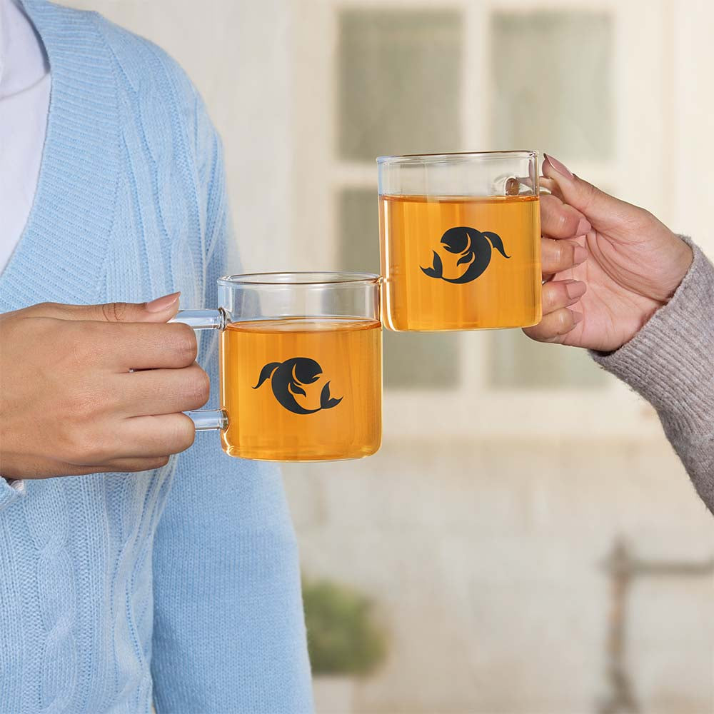 Borosil Zodiac Classic Mug-Pisces, 305ml