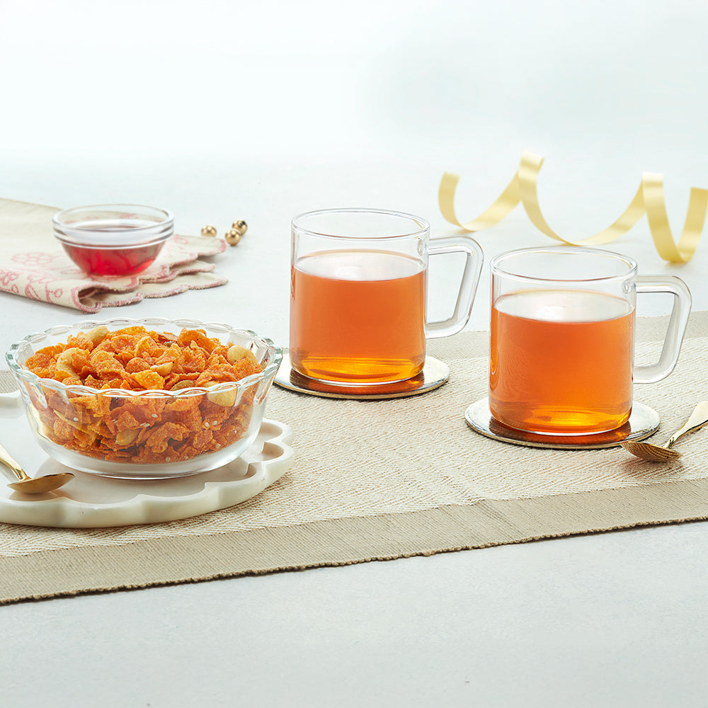 Lysaa Glass Snack Set