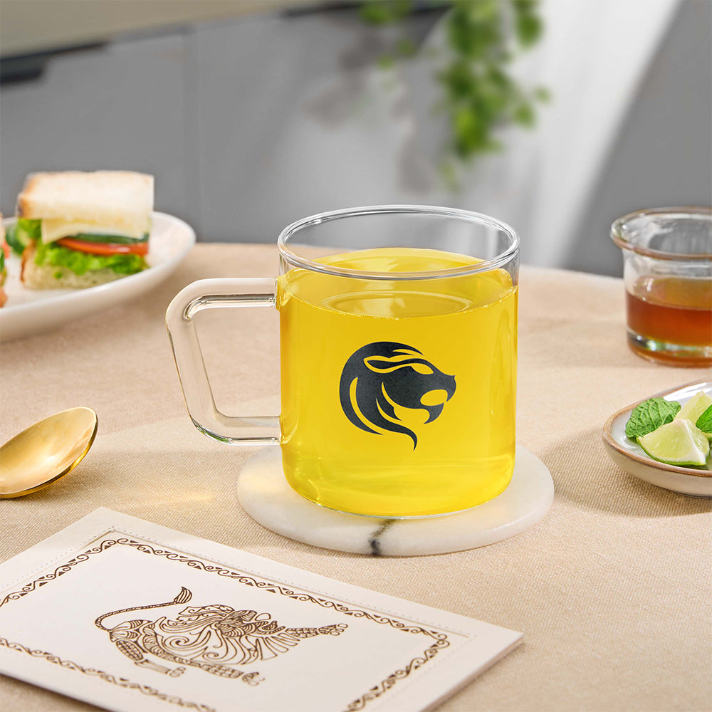 Borosil Zodiac Classic Mug-Leo, 305ml